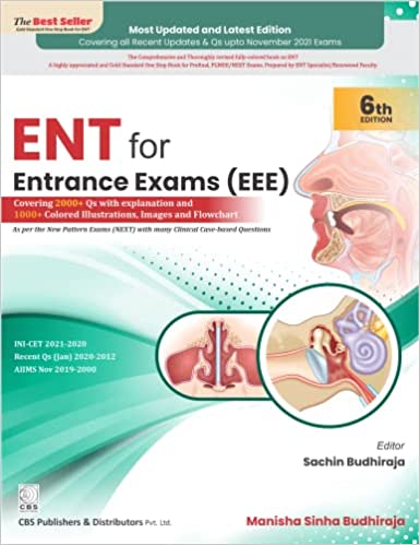 ENT FOR ENTRANCE EXAMS (EEE) 6ED (PB 2022) Unknown Binding – 1 January 2022 by Manisha Budhiraja (Author)