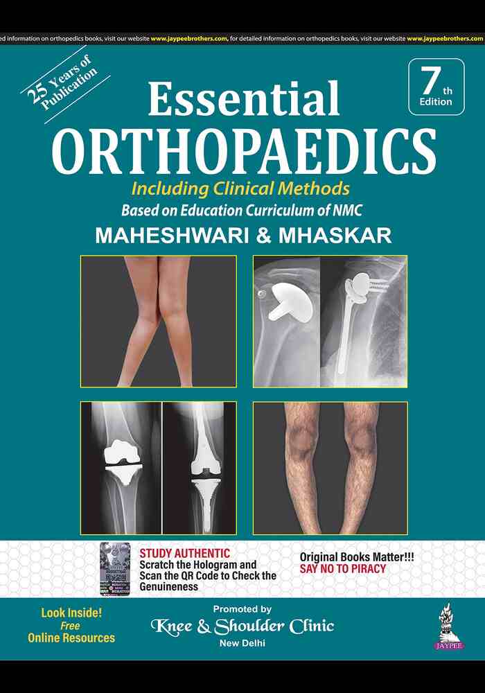 Essential Orthopaedics 7th edition 2022 by Maheshwari & Mhaskar