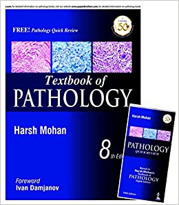 Textbook of PATHOLOGY 8th edition 2018 by Harsh Mohan (Free Pathology Quick Review)