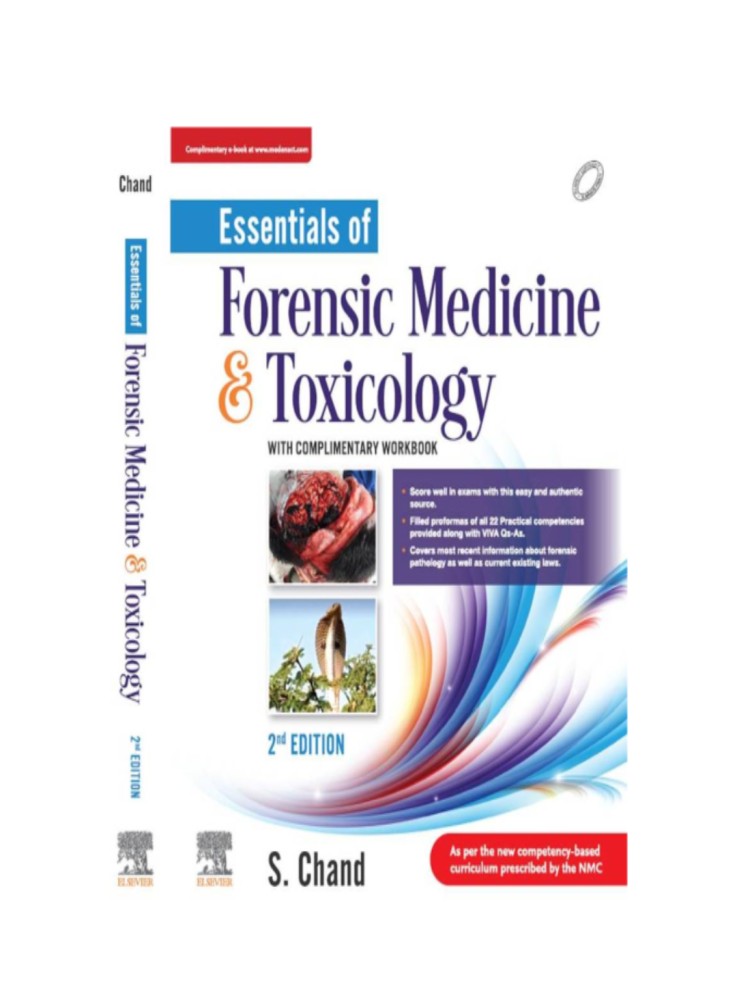 Essentials Of Forensic Medicine & Toxicology by Suresh Chand