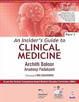 An Insiders Guide to Clinical Medicine 3rd Edition 2026 Part 1 By Archit Boloor