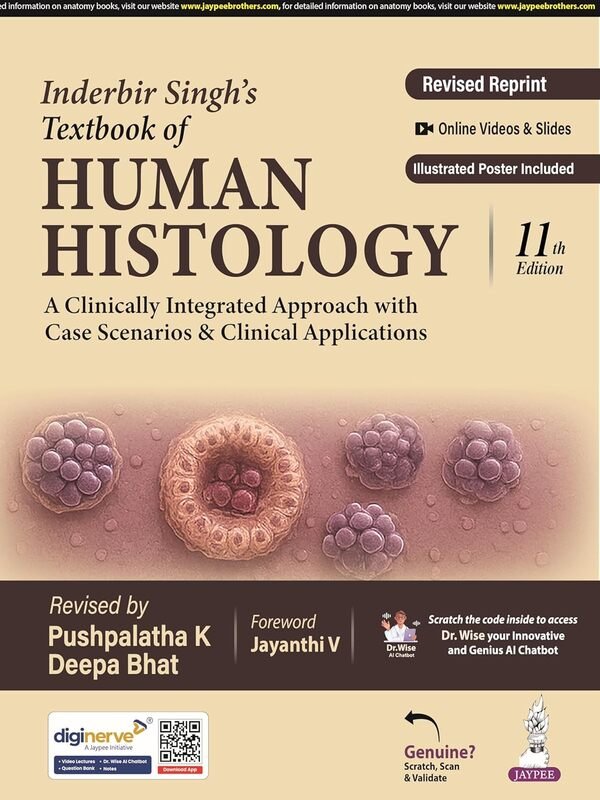 Inderbir Singh'S (ib singh) Textbook Of Human Histology by Pushpalatha K (Author) , i b singh