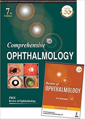 Comprehensive Ophthalmology 7th Edition 2019 (LAST EDITION) by AK Khurana