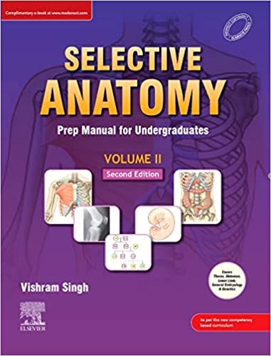 Selective Anatomy: Prep Manual for Undergraduates, Vol II, 2e Paperback – 12 June 2020 by Vishram Singh  (Author)
