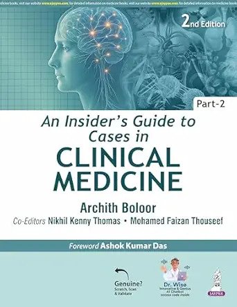 An Insiders Guide To Cases In Clinical Medicine Part-2 (Long And Short Cases) 2nd Edition 2026 By Archith Boloor
