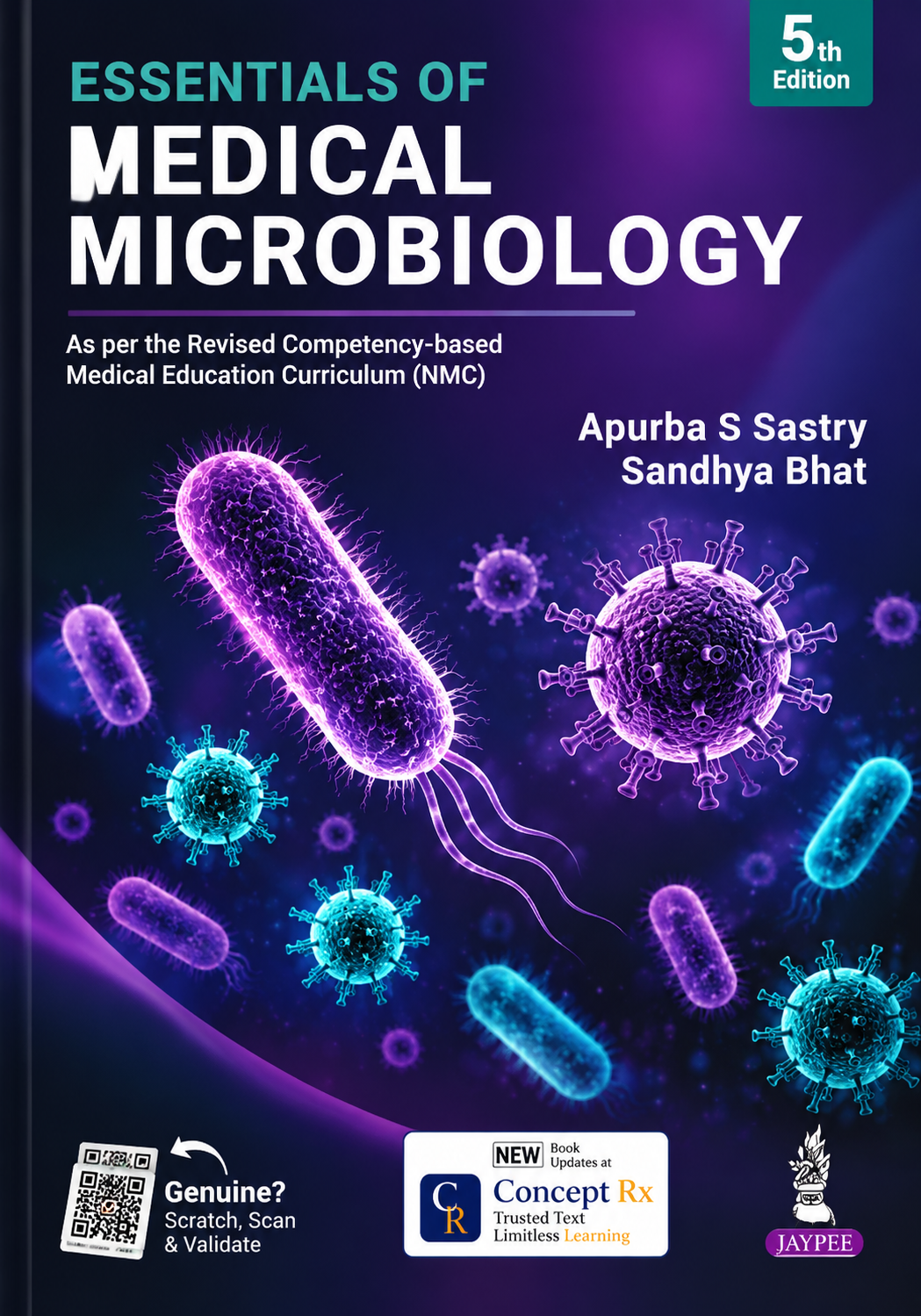 Essentials of Medical Microbiology By Apurba S Sastry 5th Edition (2027)