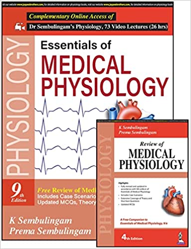 Essentials of Medical Physiology 9th Edition 2023 By Sembulingam