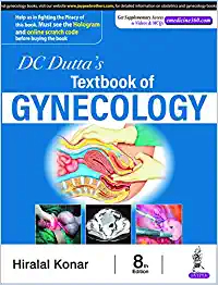 DC Dutta's Textbook of Gynecology 1 January 2020  by Hiralal Konar (Author)
